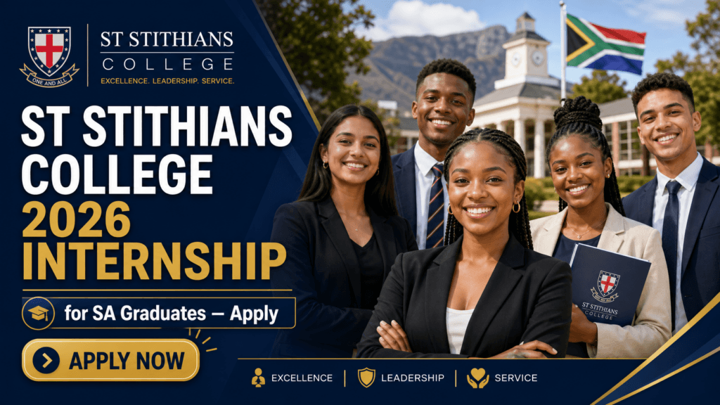 St Stithians College 2026 Internship for SA Graduates – Apply