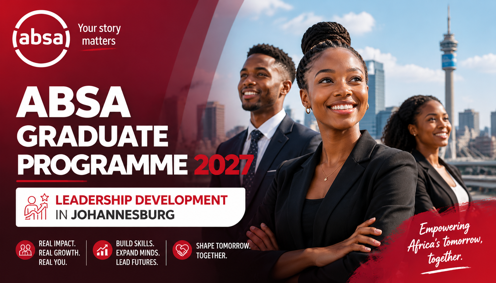 ABSA Graduate Programme 2027 – Leadership Development in Johannesburg