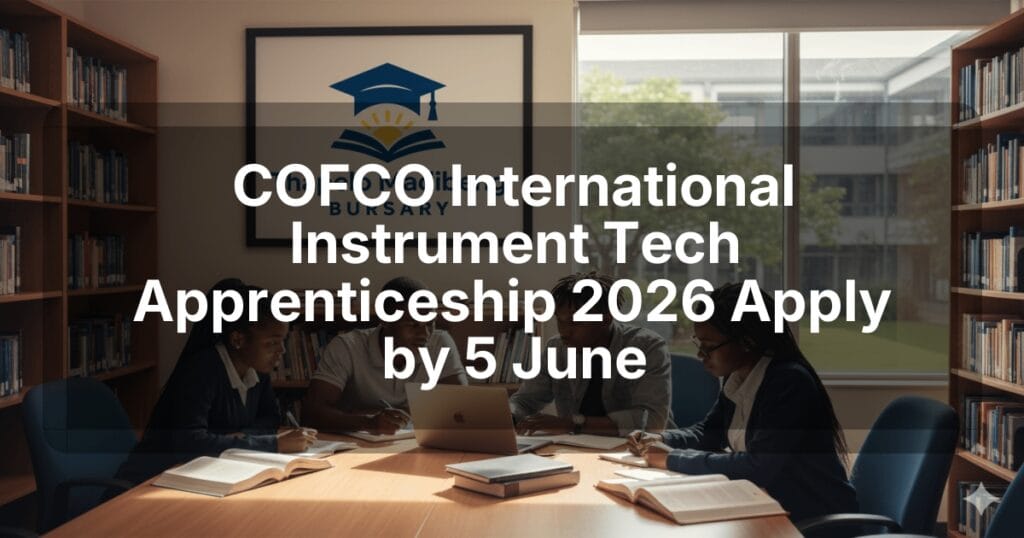 COFCO International Instrument Tech Apprenticeship 2026 Apply by 5 June