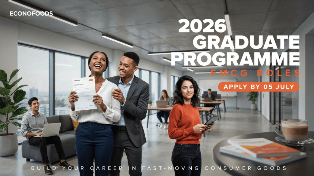 Econofoods 2026 Graduate Programme – FMCG Roles – Apply by 05 July