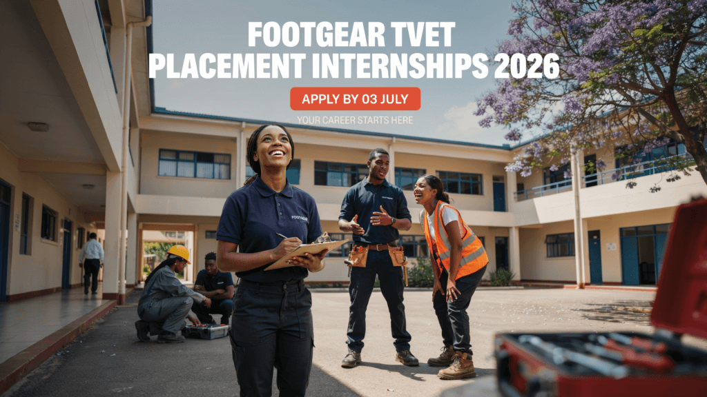 Footgear TVET Placement Internships 2026 – Apply by 03 July