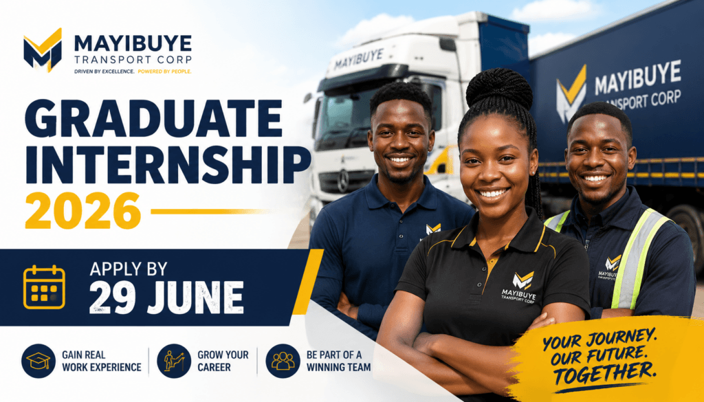 Mayibuye Transport Corp Graduate Internship 2026 – Apply by 29 June