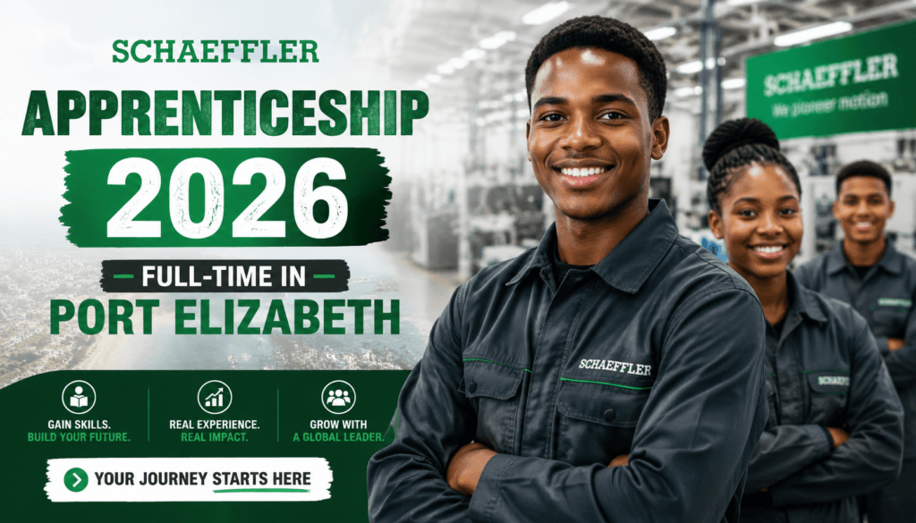 Schaeffler Apprenticeship 2026 – Full‑time in Port Elizabeth