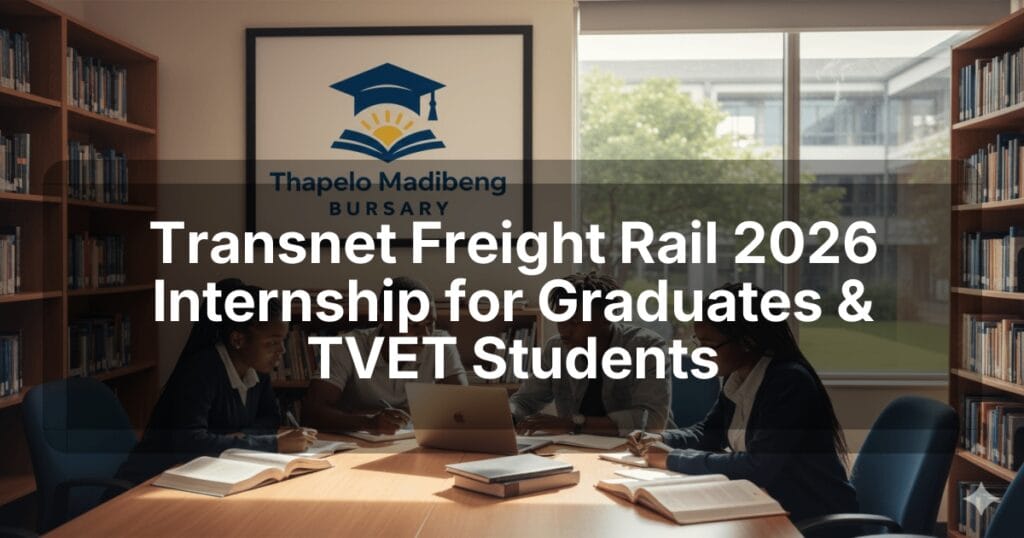 Transnet Freight Rail 2026 Internship for Graduates & TVET Students