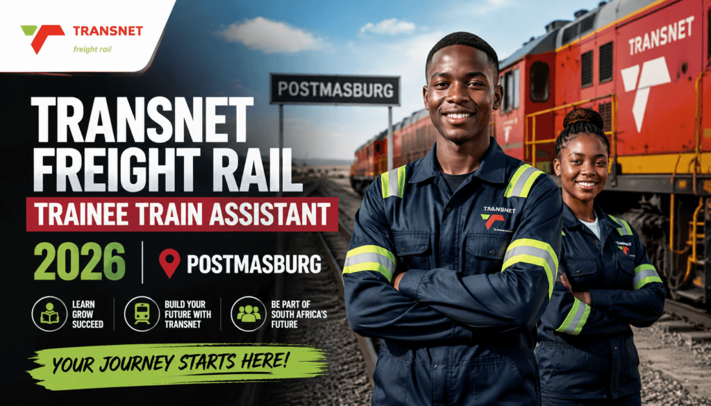 Transnet Freight Rail Trainee Train Assistant 2026 – Postmasburg