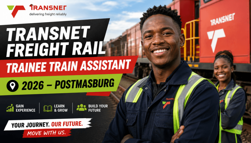 Transnet Freight Rail Trainee Train Assistant 2026 – Postmasburg