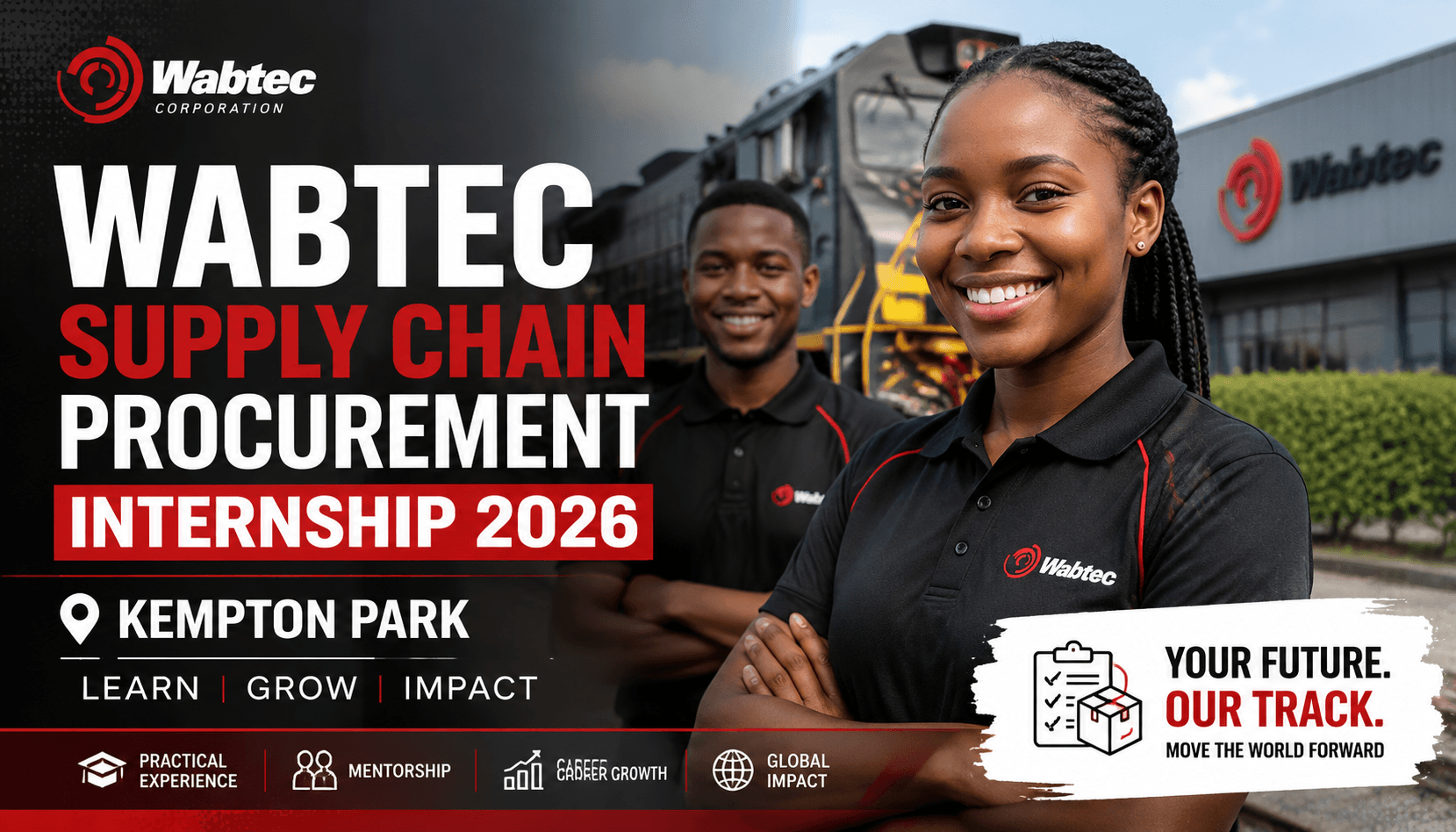 Wabtec Supply Chain Procurement Internship 2026 – Kempton Park