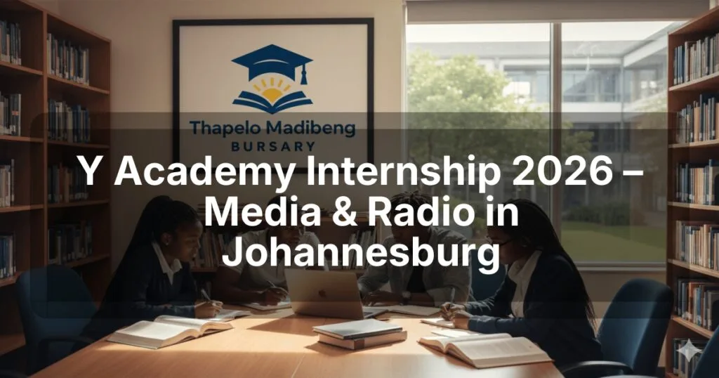 Y Academy Internship 2026 – Media & Radio in Johannesburg