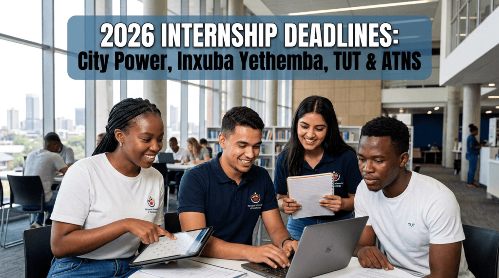 2026 Internship Deadlines: City Power, Inxuba Yethemba, TUT & ATNS