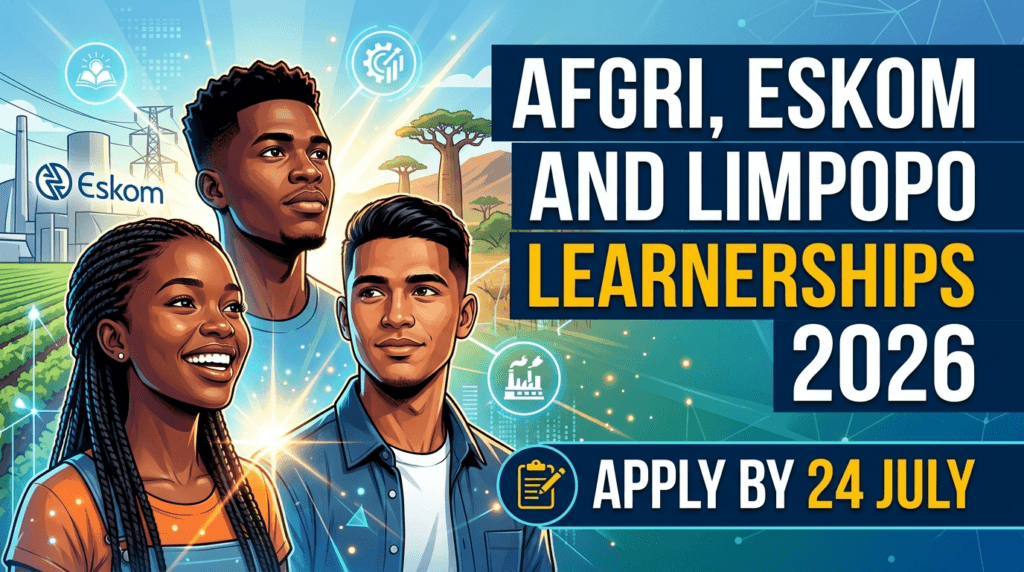 AFGRI, Eskom and Limpopo Learnerships 2026 – Apply by 24 July
