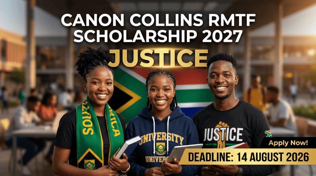 Canon Collins RMTF Scholarship 2027 – Justice – Deadline 14 Aug 2026