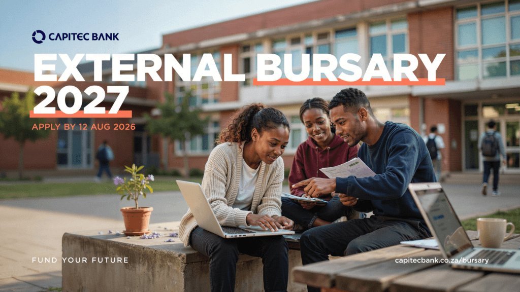 Capitec Bank External Bursary 2027 – Apply by 12 Aug 2026