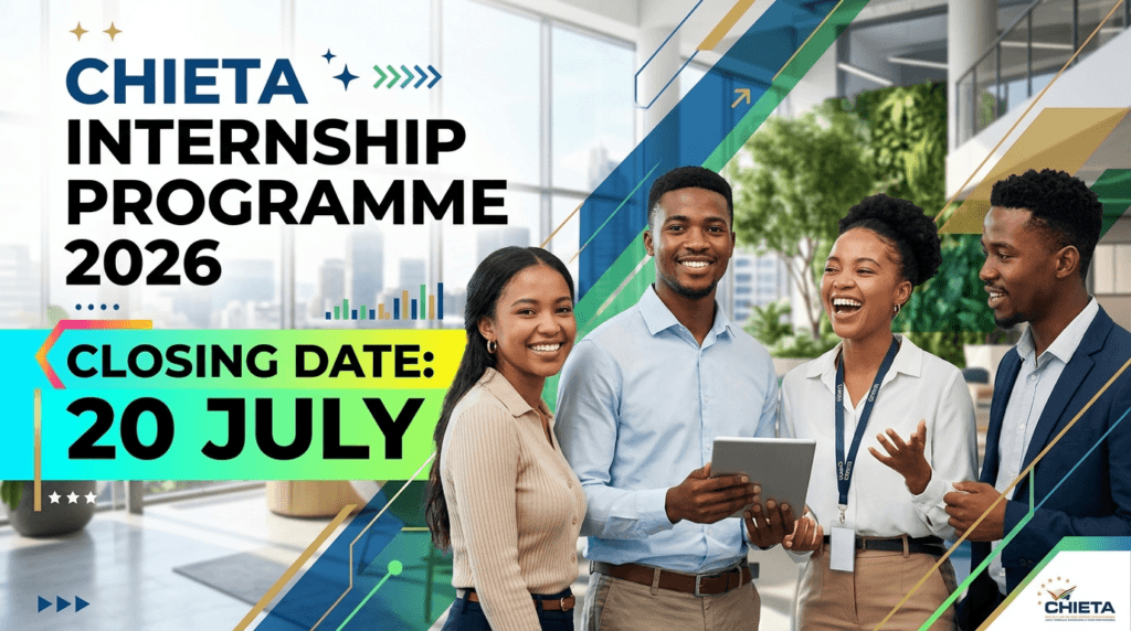 CHIETA Internship Programme 2026 – Closing Date 20 July