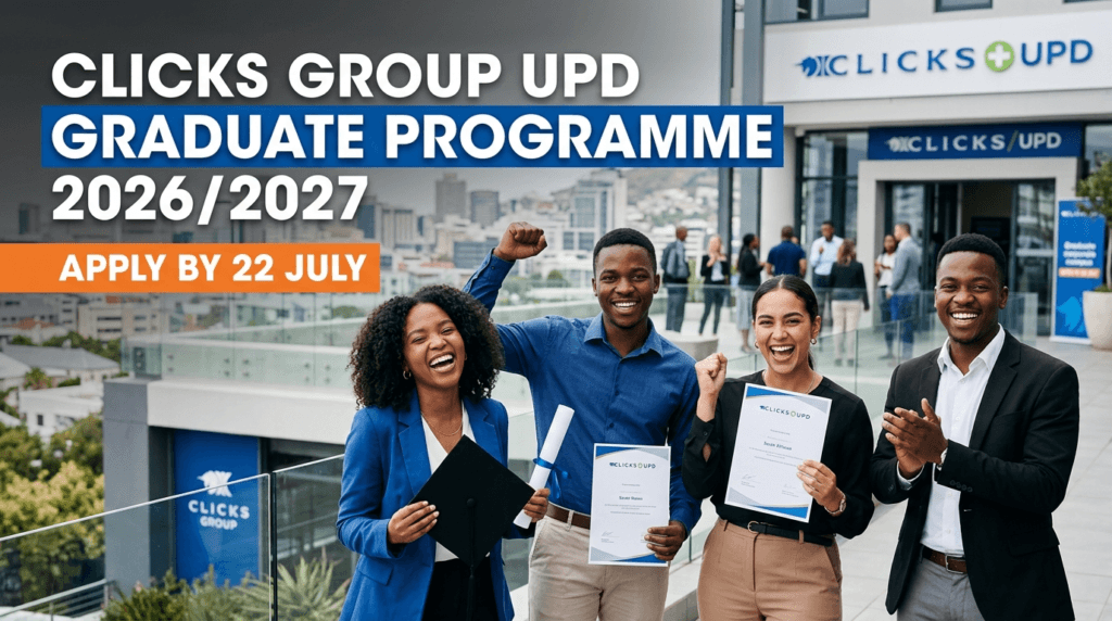 Clicks Group UPD Graduate Programme 2026/2027 - Apply by 22 July