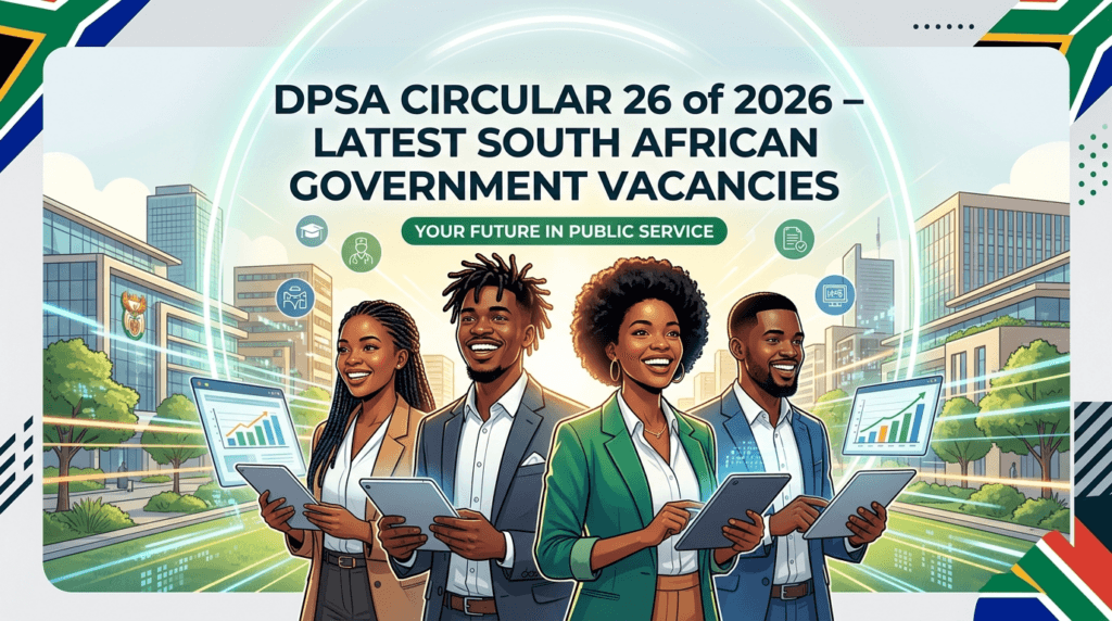 DPSA Circular 26 of 2026 – Latest South African Government Vacancies