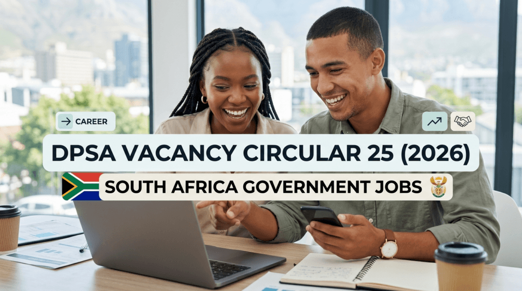 DPSA Vacancy Circular 25 (2026) – South Africa Government Jobs