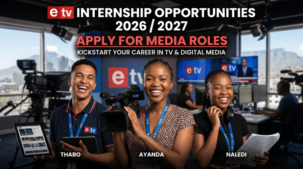 e.tv Internship Opportunities 2026/2027 – Apply for Media Roles