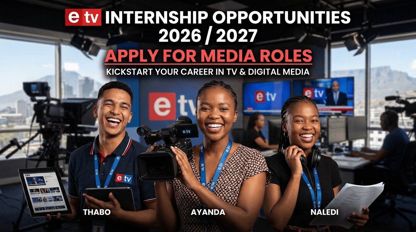 e.tv Internship Opportunities 2026/2027 – Apply for Media Roles