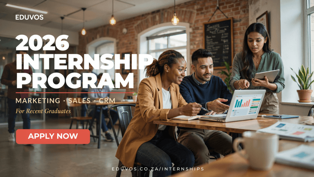 Eduvos 2026 Internship for Recent Graduates – Marketing, Sales & CRM
