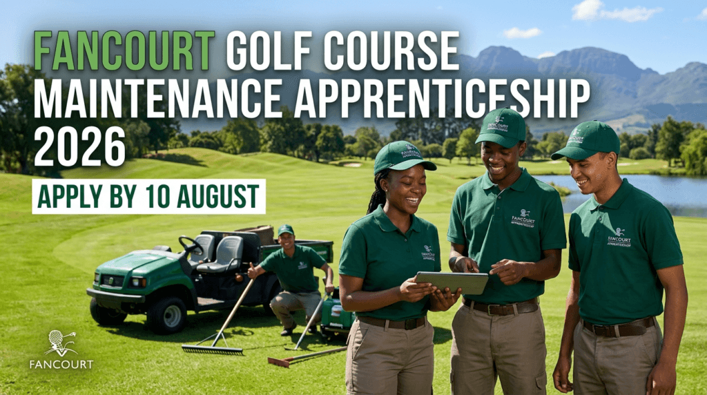 Fancourt Golf Course Maintenance Apprenticeship 2026 – Apply by 10 Aug