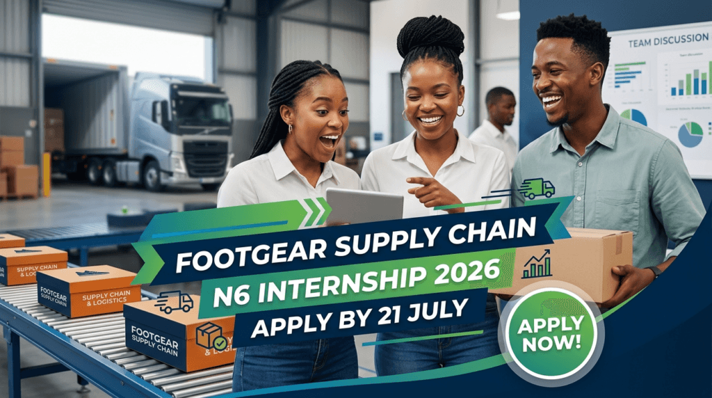 Footgear Supply Chain N6 Internship 2026 – Apply by 21 July