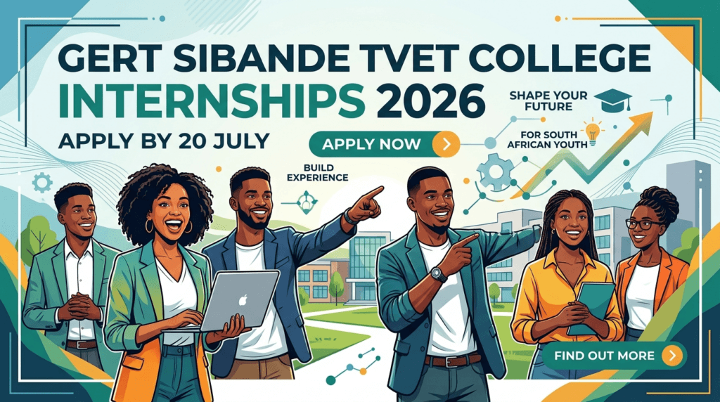 Gert Sibande TVET College Internships 2026 – Apply by 20 July