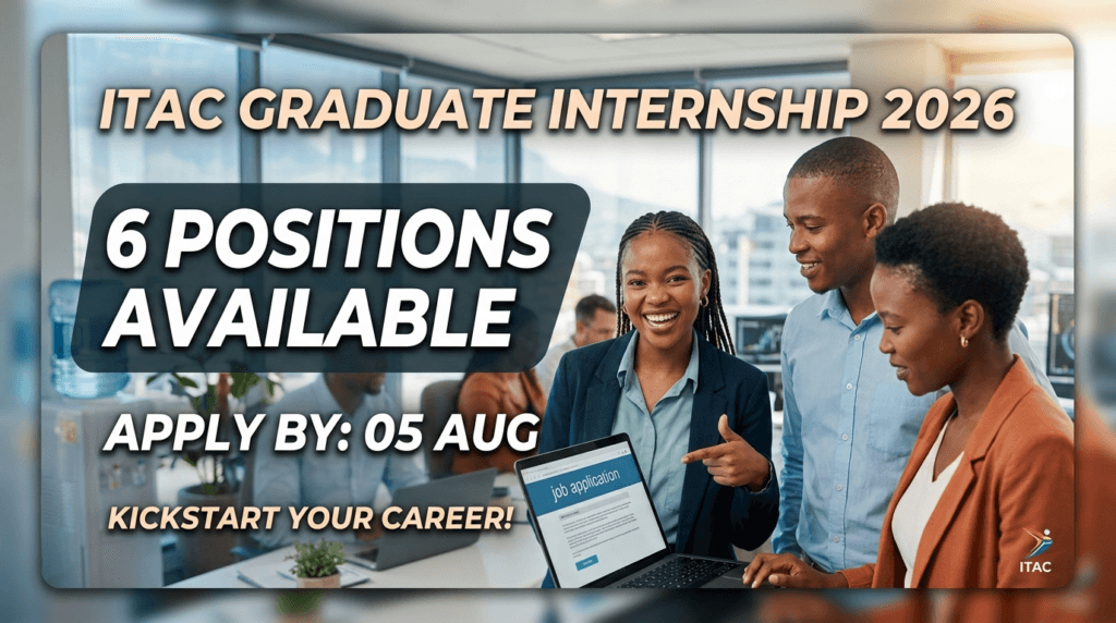 ITAC Graduate Internship 2026 – 6 positions, apply by 05 Aug