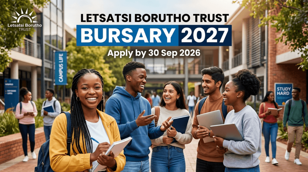 Letsatsi Borutho Trust Bursary 2027 – Apply by 30 Sep 2026