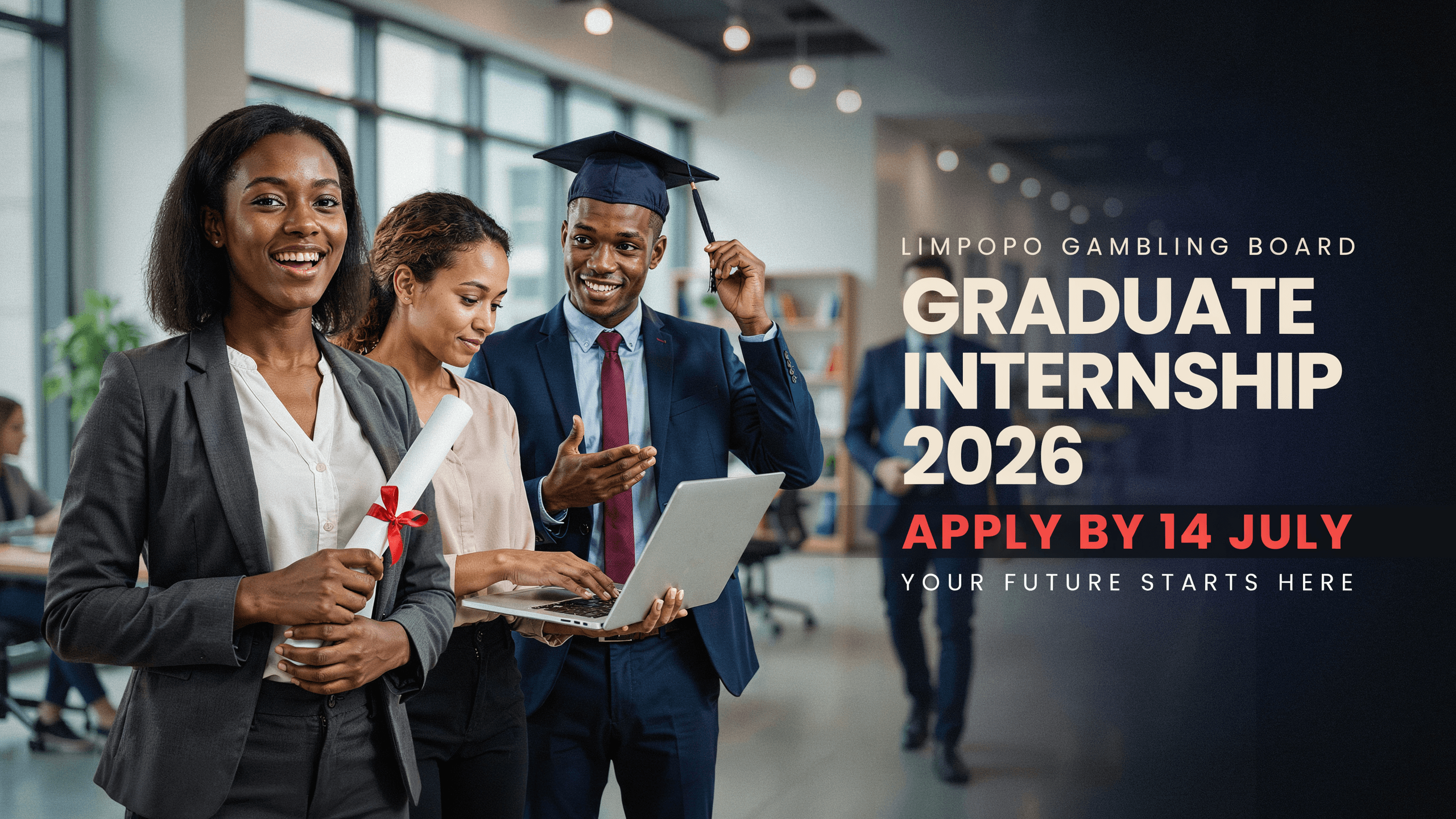 Limpopo Gambling Board Graduate Internship 2026 – Apply by 14 July
