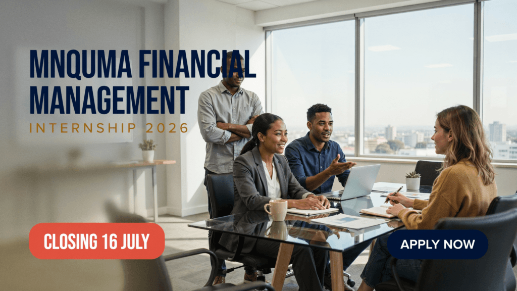 Mnquma Financial Management Internship 2026 – Closes 16 July