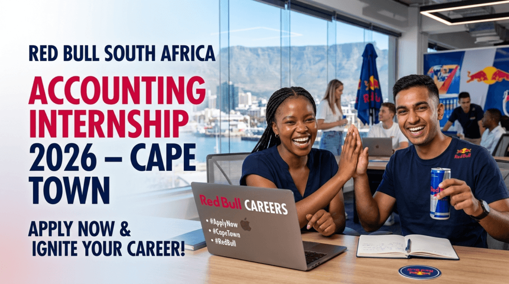 Red Bull South Africa Accounting Internship 2026 – Cape Town