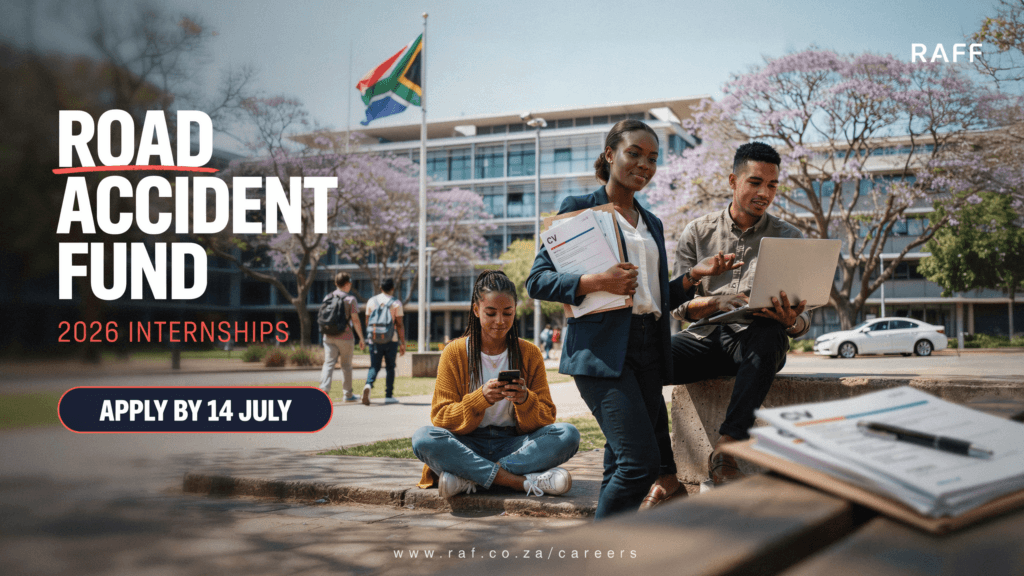 Road Accident Fund 2026 Internships – Apply by 14 July