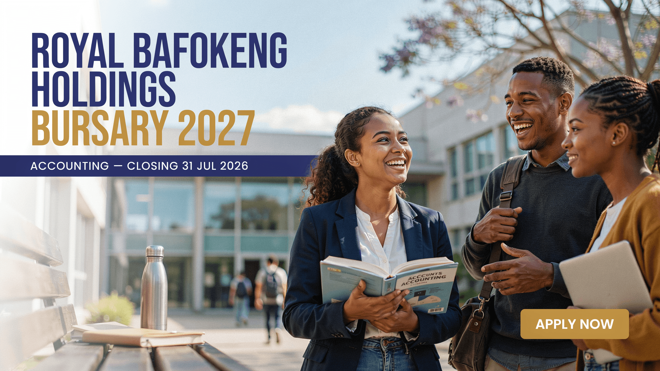 Royal Bafokeng Holdings Bursary 2027 – Accounting Closing 31 Jul 2026