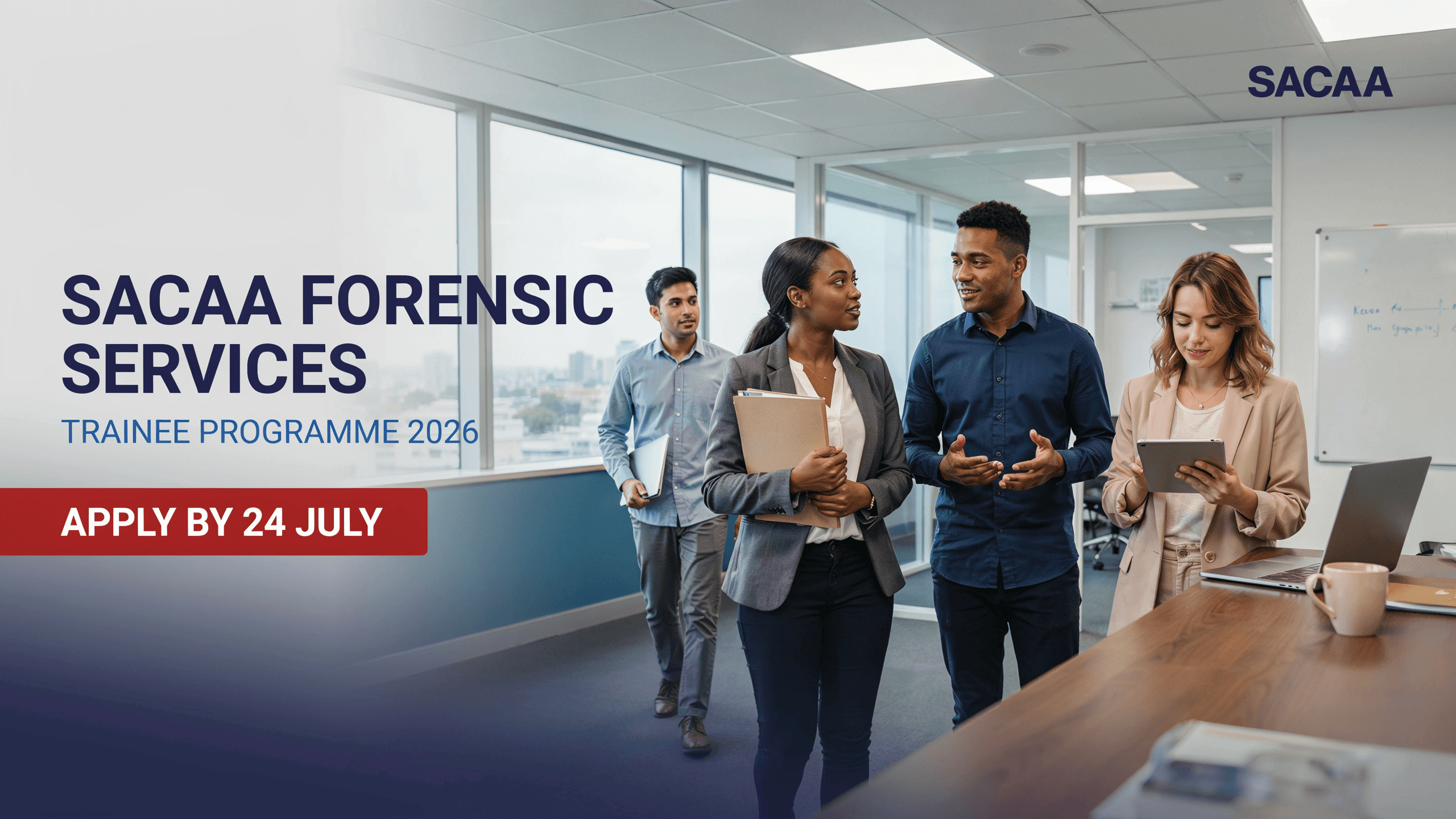 SACAA Forensic Services Trainee Programme 2026 – Apply by 24 July