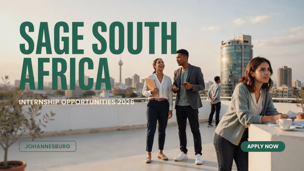 Sage South Africa Internship Opportunities 2026 – Johannesburg