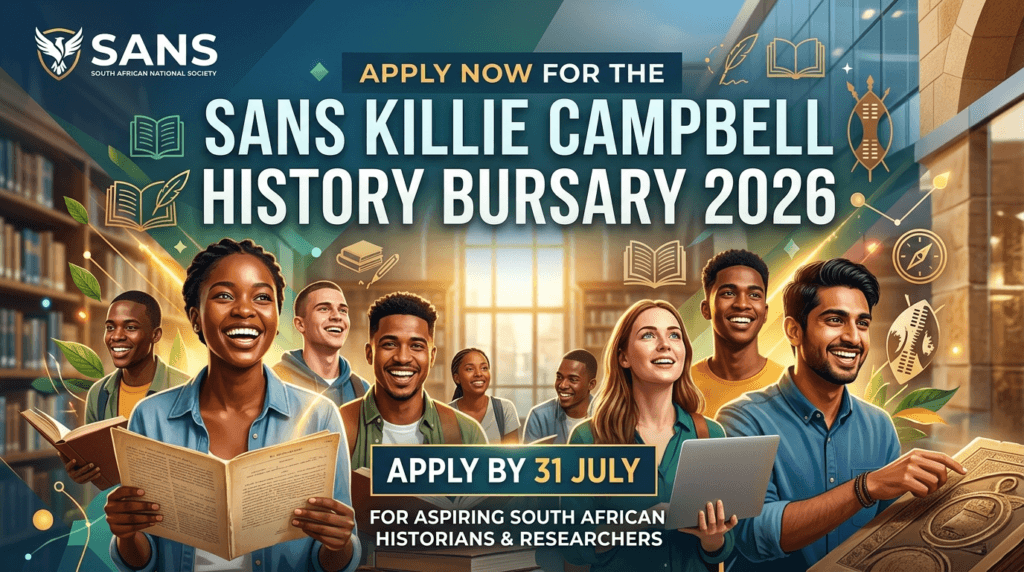SANS Killie Campbell History Bursary 2026 – Apply by 31 July