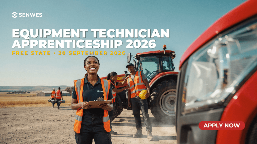 Senwes Equipment Technician Apprenticeship 2026, Free State, 30 Sep 2026