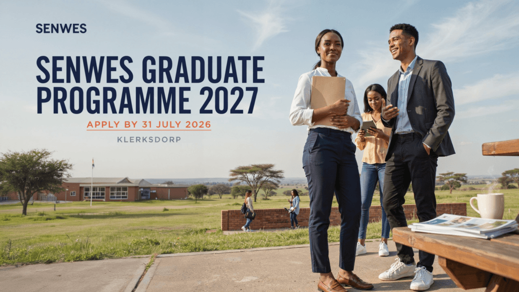 Senwes Graduate Programme 2027 – Apply by 31 July 2026 (Klerksdorp)