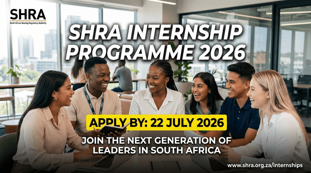 SHRA Internship Programme 2026 – Apply by 22 July 2026