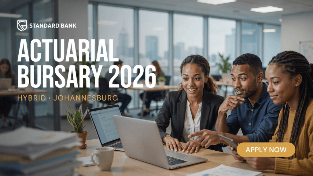 Standard Bank Actuarial Bursary 2026 – Hybrid in Johannesburg