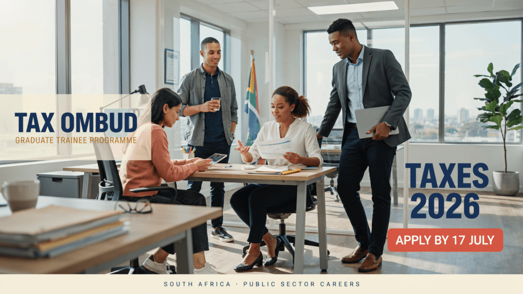 Tax Ombud Graduate Trainee: Taxes 2026 – Apply by 17 July