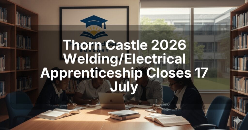 Thorn Castle 2026 Welding/Electrical Apprenticeship Closes 17 July