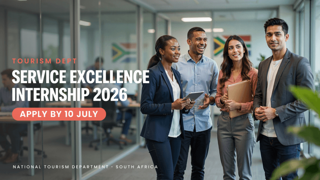 Tourism Dept Service Excellence Internship 2026–Apply by 10 July