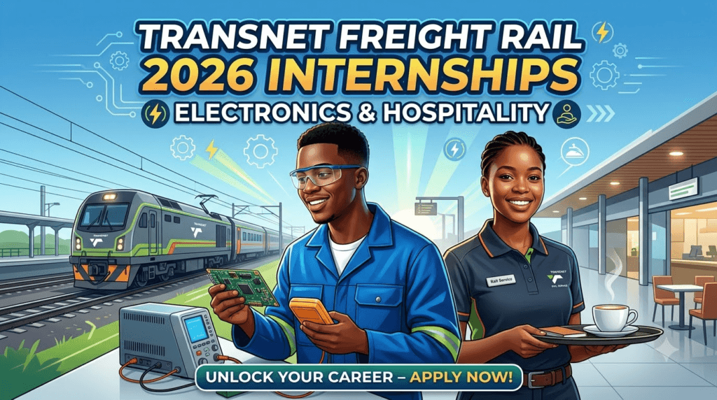 Transnet Freight Rail 2026 Internships – Electronics & Hospitality
