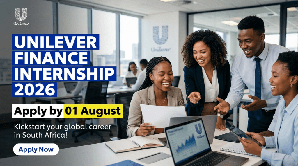 Unilever Finance Internship 2026 – Apply by 01 August