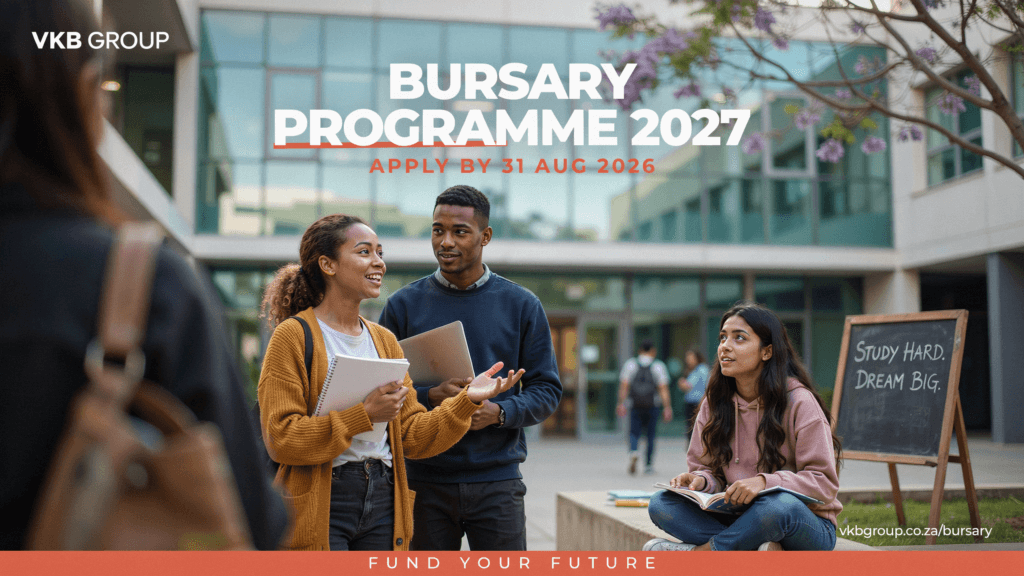 VKB Group Bursary Programme 2027 – Apply by 31 Aug 2026