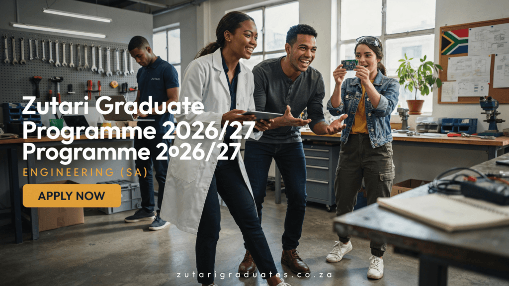 Zutari Graduate Programme 2026/27 – Engineering (SA)
