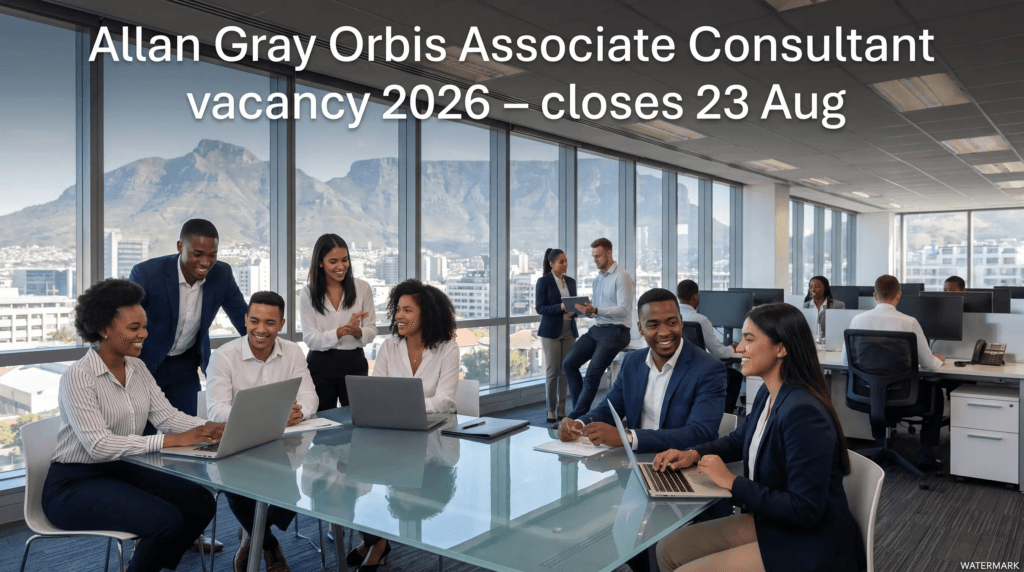 Allan Gray Orbis Associate Consultant vacancy 2026 – closes 23 Aug