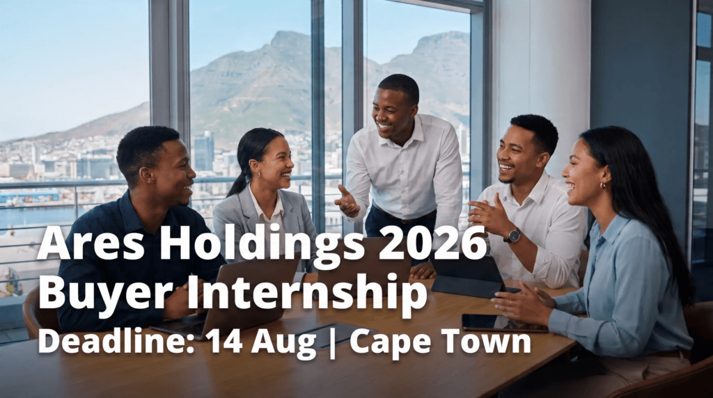 Ares Holdings 2026 Buyer Internship – 14 Aug deadline (Cape Town)