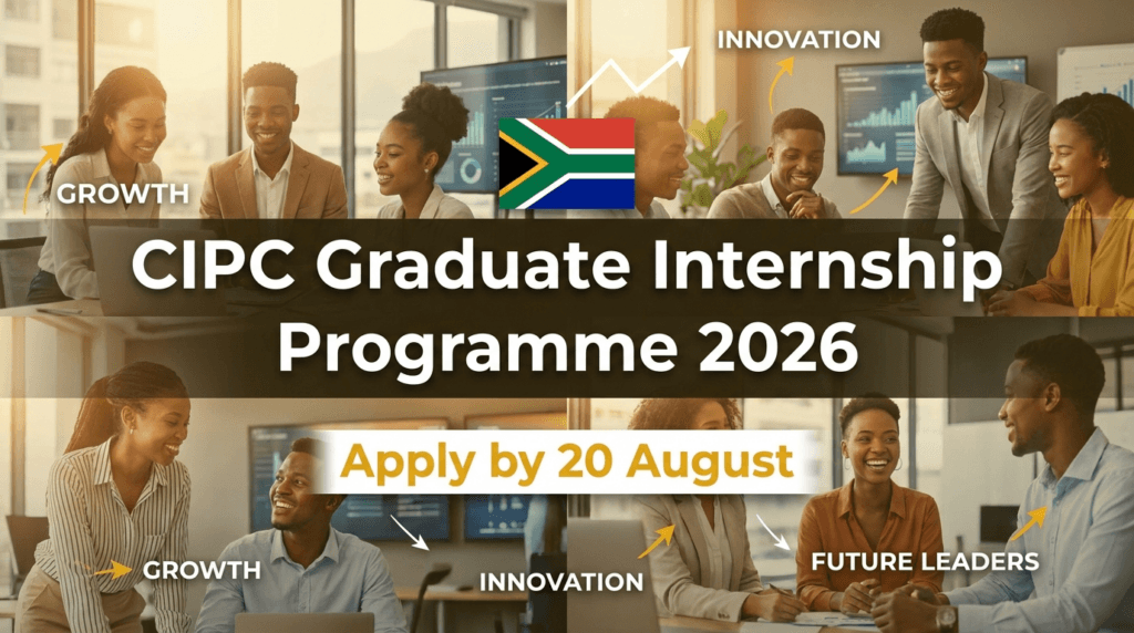 CIPC Graduate Internship Programme 2026 – Apply by 20 August